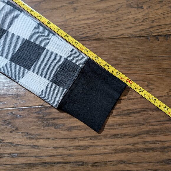 Old Navy waffle pajama PJ leggings buffalo plaid size small tall - Picture 6 of 11